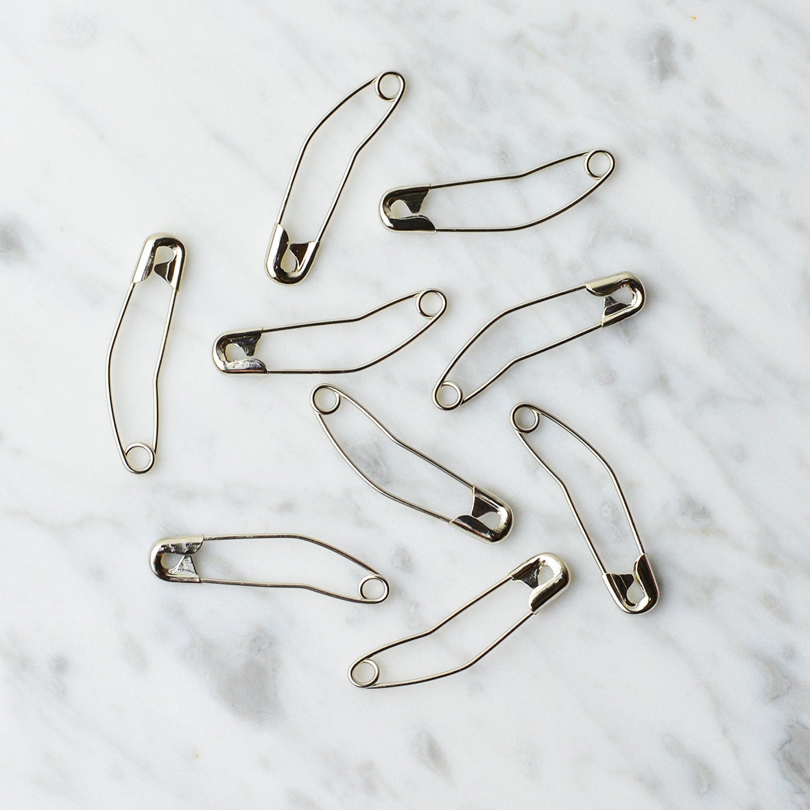 Curved Safety Pins | The Maker Space