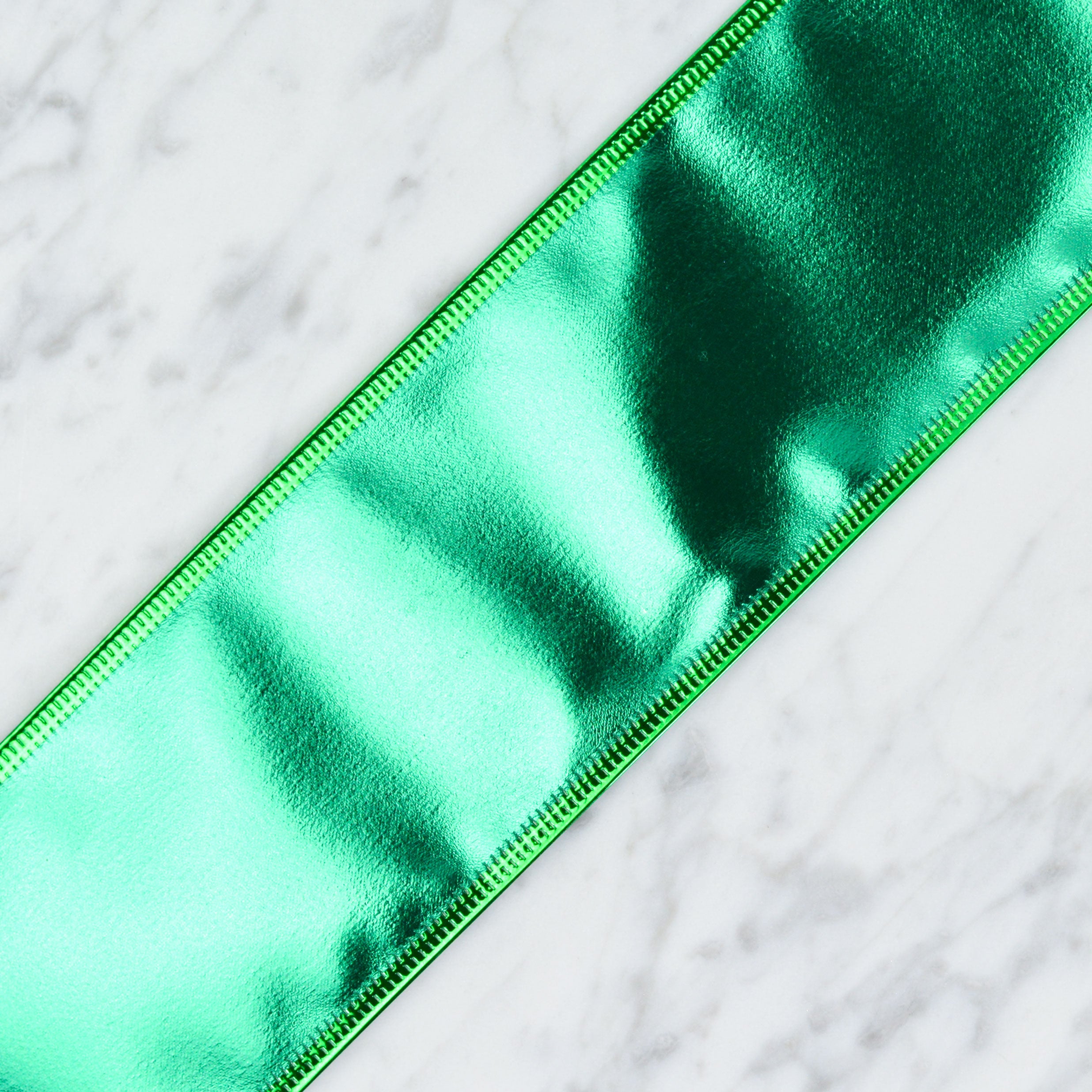Wire Edged Metallic Ribbon: 63mm (all colours) | The Maker Space